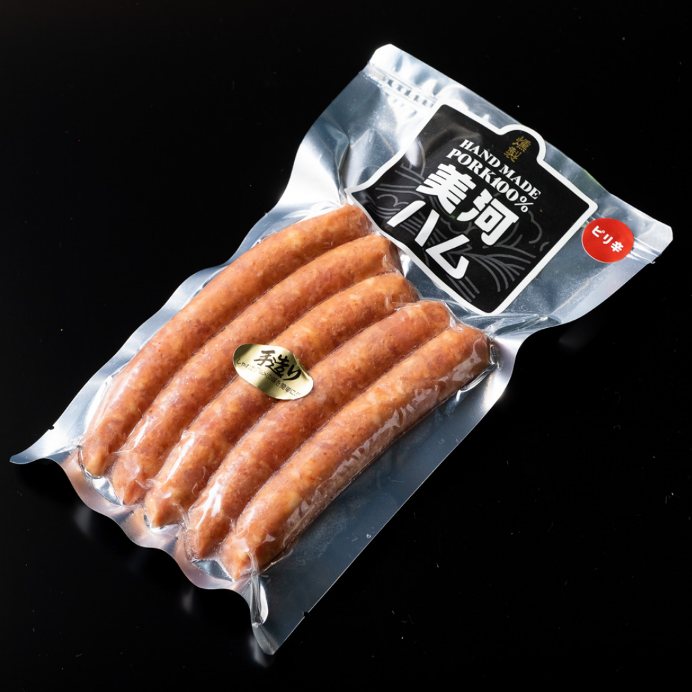 あらびきウインナー（ピリ辛）5本入り