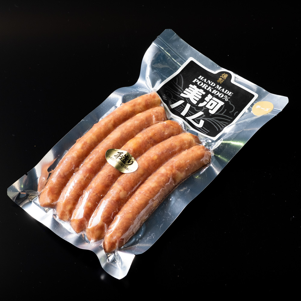 あらびきウインナー（チーズ）5本入り